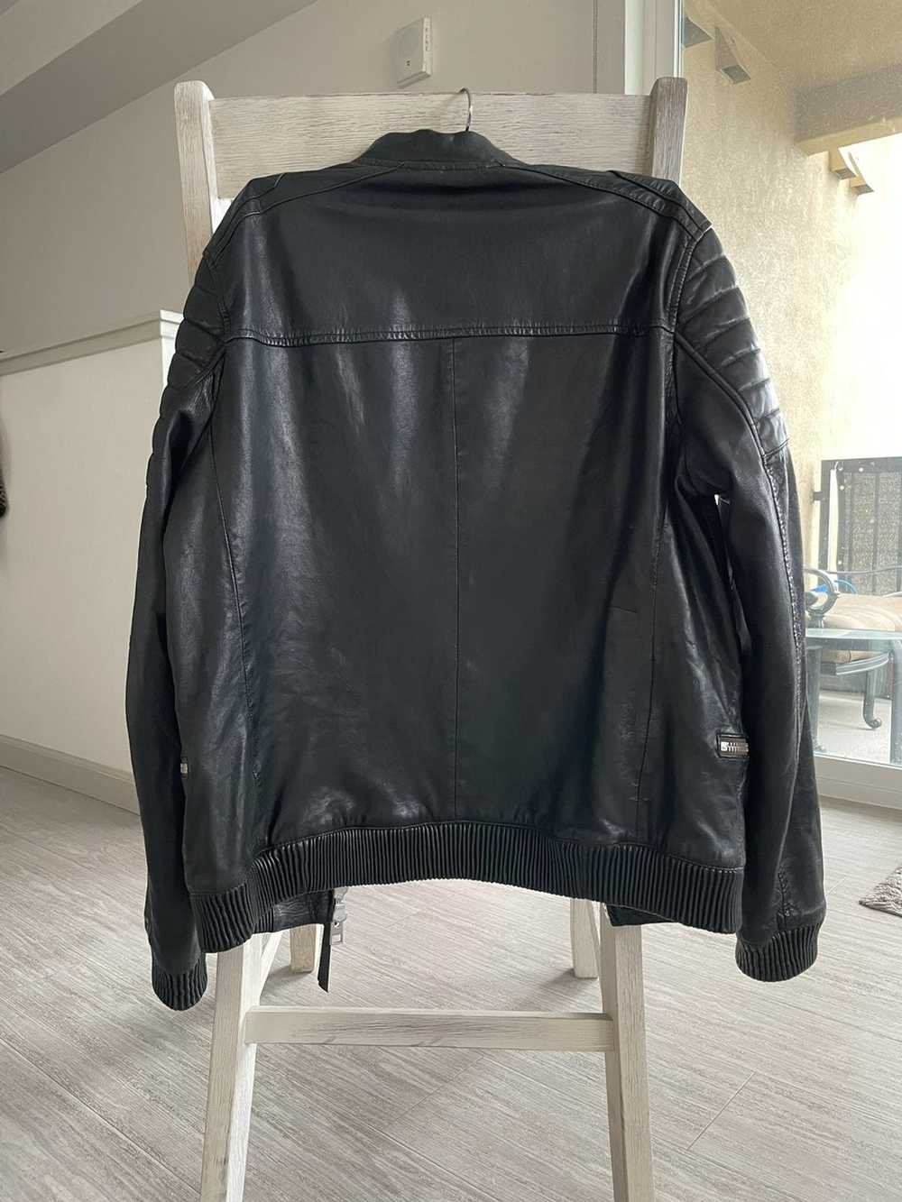 Allsaints Leather Bomber Jacket - image 4