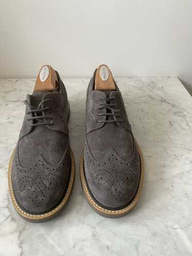 Tod's Tod’s $600 Suede Grey Shoes MIX MATCH 6 6,5… - image 1