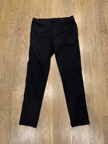 Lululemon Athletica Men’s Pants Size 34 34” x 30” Black On Black Stripe 