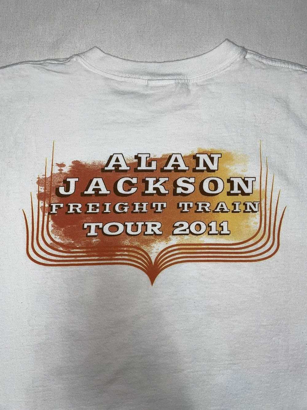 Band Tees × Vintage Alan Jackson 2011 Tour tee - image 5