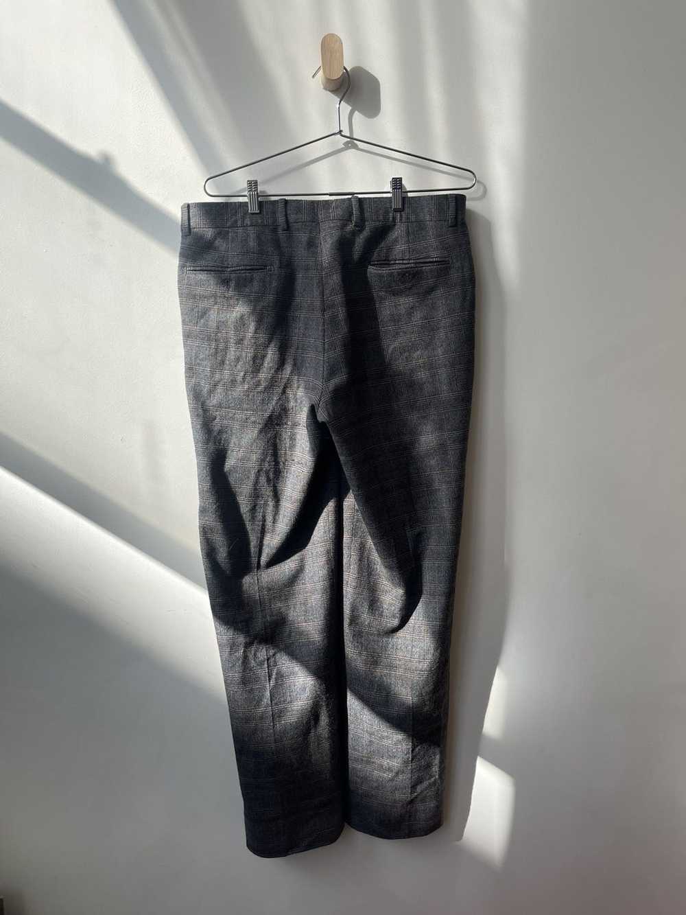 Hermes Hermes Wool Plaid Pants - image 2