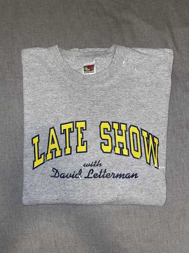 Vintage Vintage Late Show David Letterman tee