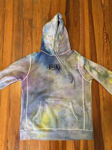 Awake Awake NY Distorted Logo Hoodie Tie Dye