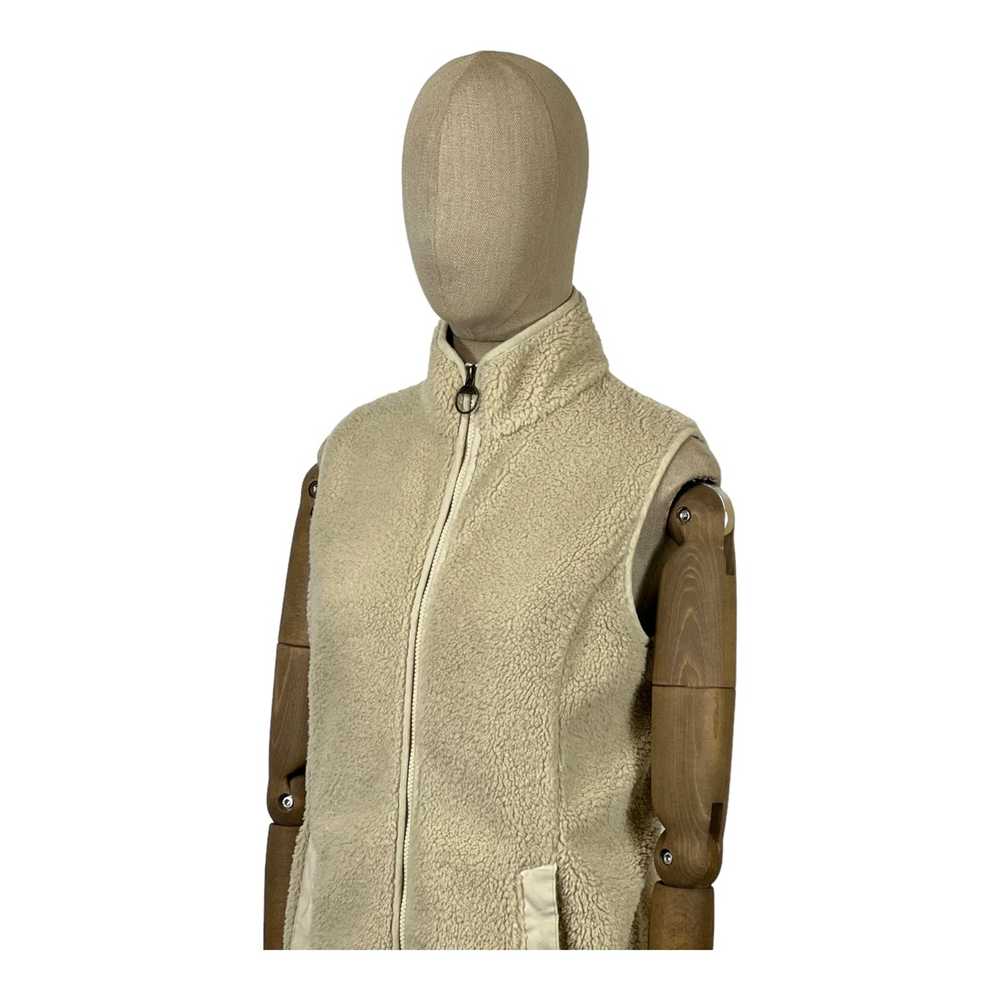 Barbour Barbour Milburn White Fleece Women's Gilet - image 4