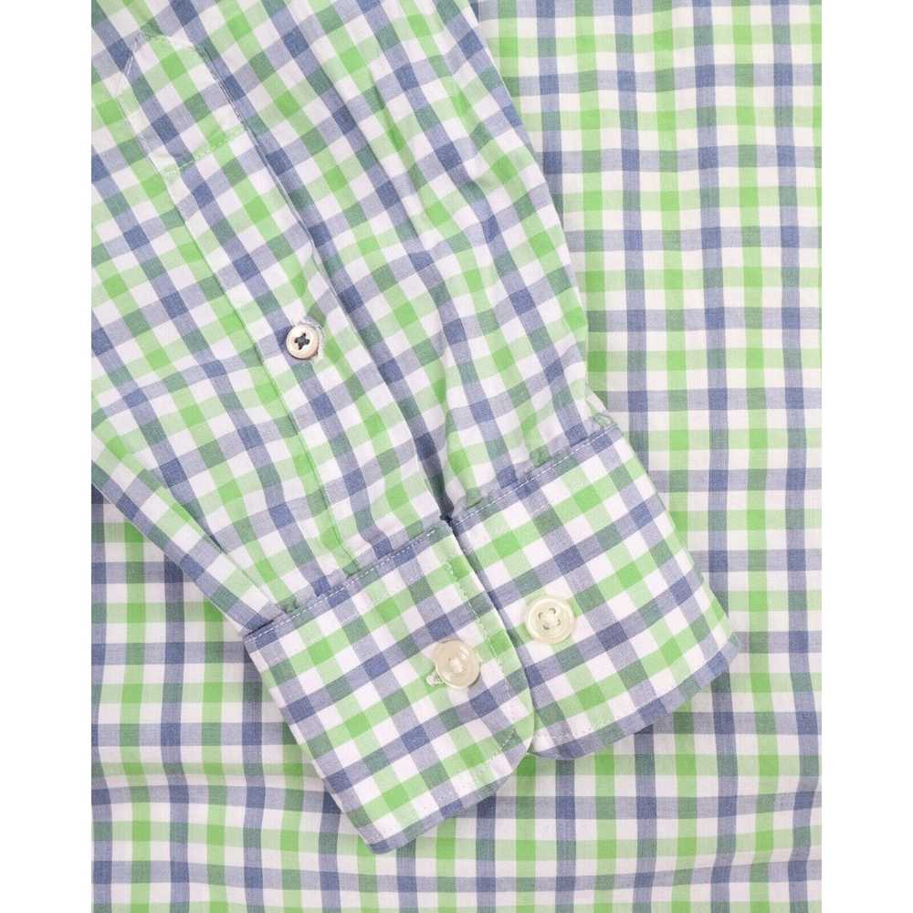 Gant Men's GANT Green Blue Gingham Check Bel Air … - image 6