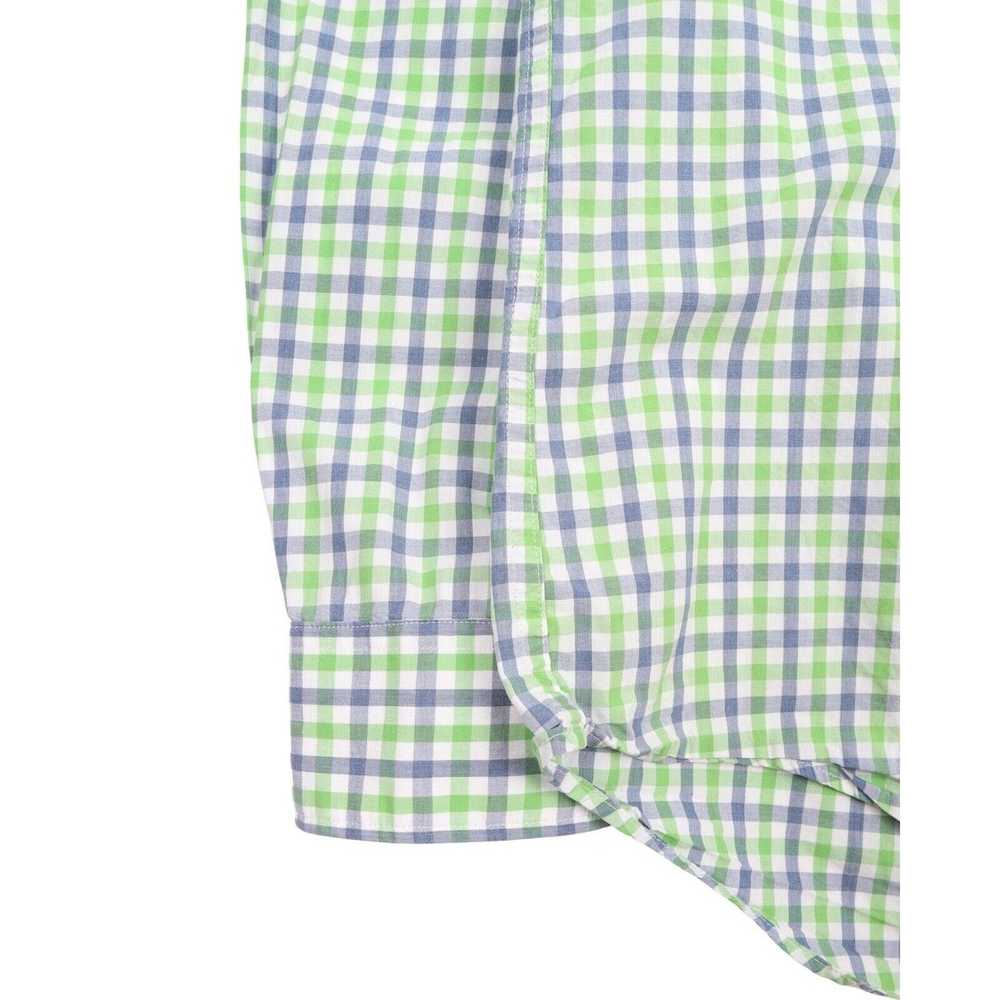 Gant Men's GANT Green Blue Gingham Check Bel Air … - image 7