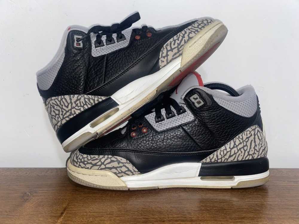 Jordan Brand × Nike × Streetwear Air Jordan 3 Bla… - image 11