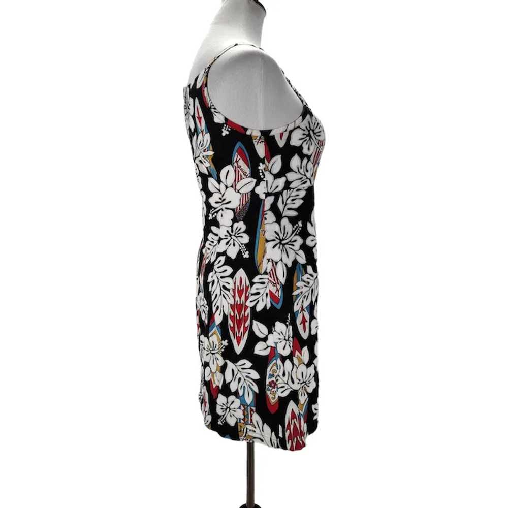 90s Hilo Hattie Hawaiian Mini Dress Size S - image 2