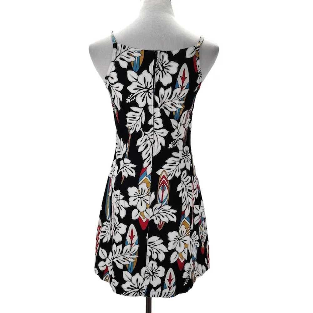 90s Hilo Hattie Hawaiian Mini Dress Size S - image 3