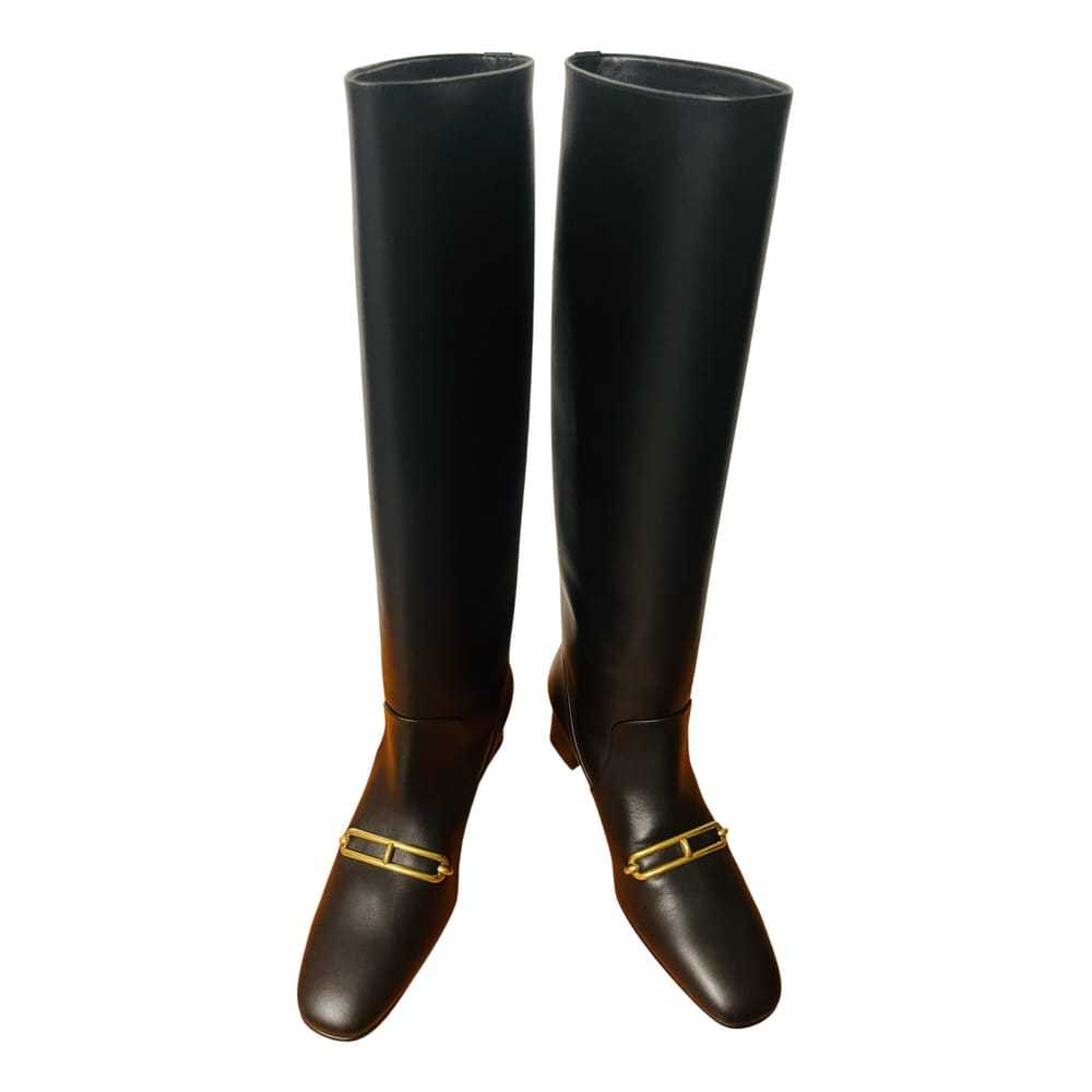 Hermès Leather riding boots - image 1