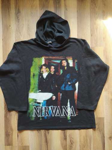 vintage 1990s nirvana hoodie - Gem