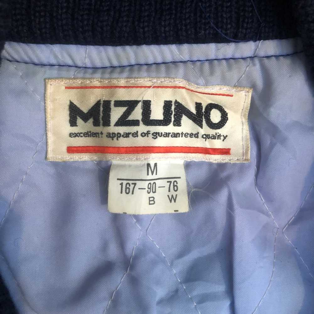 Mizuno Vintage MIZUNO Velvet Varsity Jacket Sport… - image 4