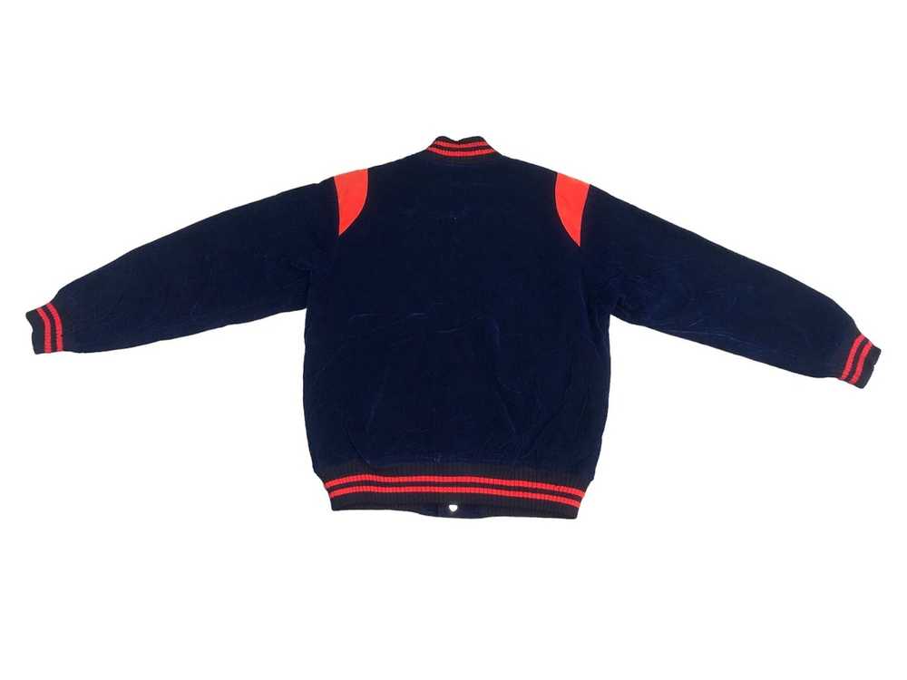 Mizuno Vintage MIZUNO Velvet Varsity Jacket Sport… - image 7