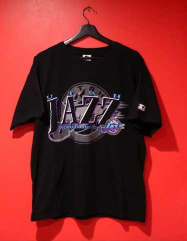Vintage 00s Navy Adidas NBA Utah Jazz T-Shirt - X-Large Cotton– Domno  Vintage