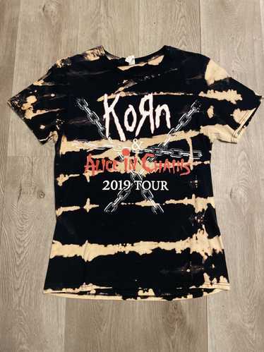 Band Tees × Vintage KORN x Alice In Chains Tour 20