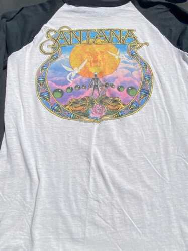 Santana t shirt 1970s - Gem