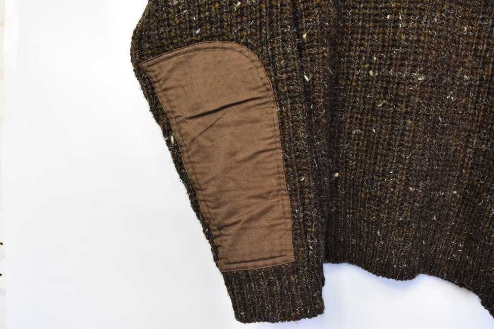 Yohji Yamamoto Yohji Yamamoto/patch knit sweater/… - image 11