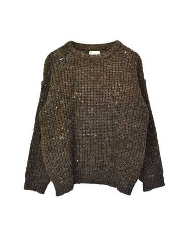 Yohji Yamamoto Yohji Yamamoto/patch knit sweater/… - image 1