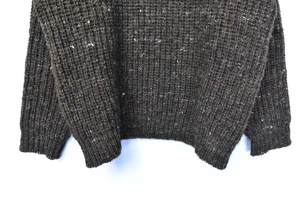 Yohji Yamamoto Yohji Yamamoto/patch knit sweater/… - image 7