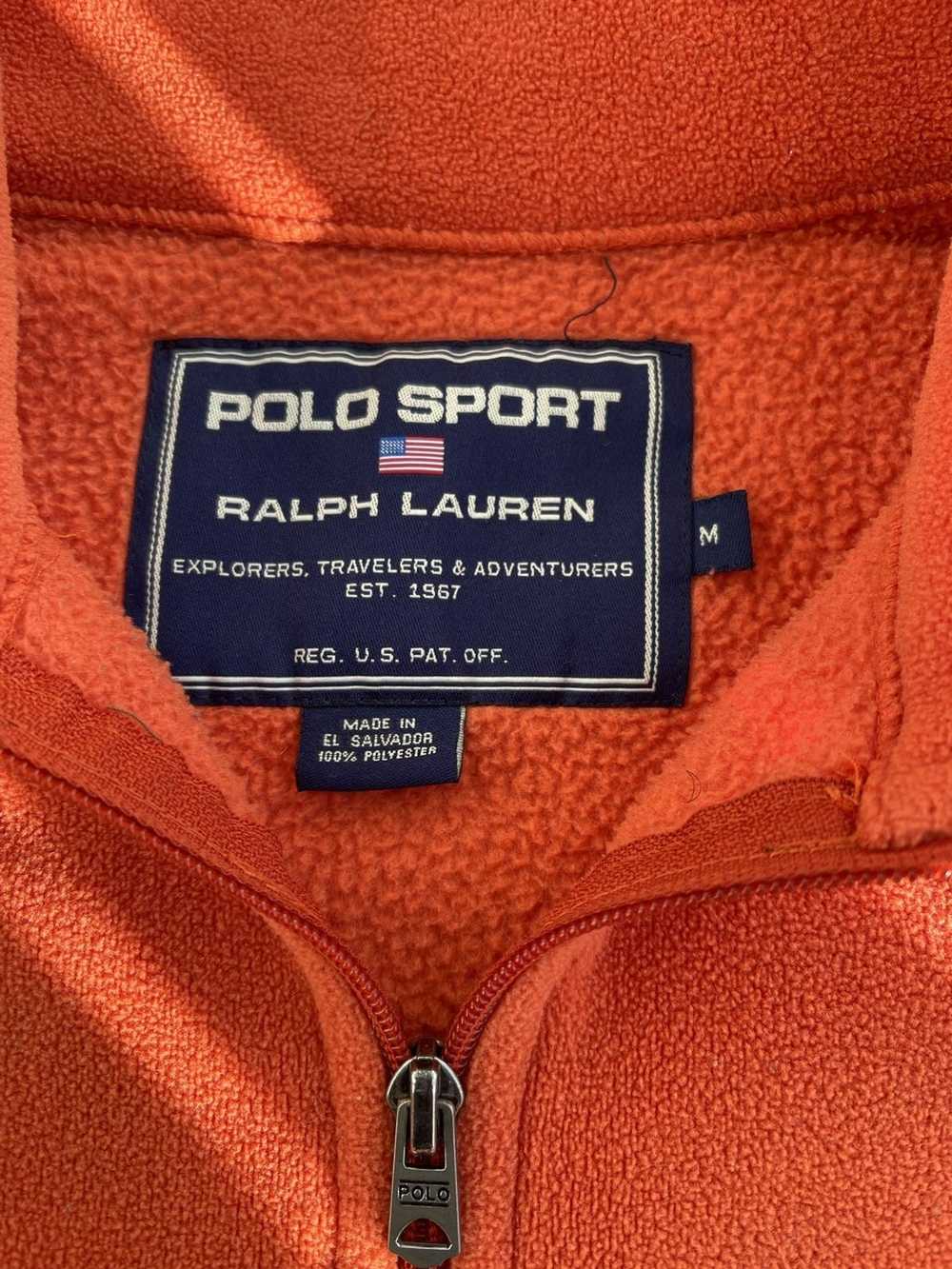 Polo Ralph Lauren × Vintage Polo Sport Fleece Jac… - image 3