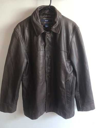 Gap × Vintage Gap Leather Coat - image 1
