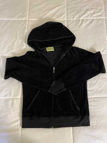 Juicy Couture Juicy Couture Velour Zip Up Hooded J