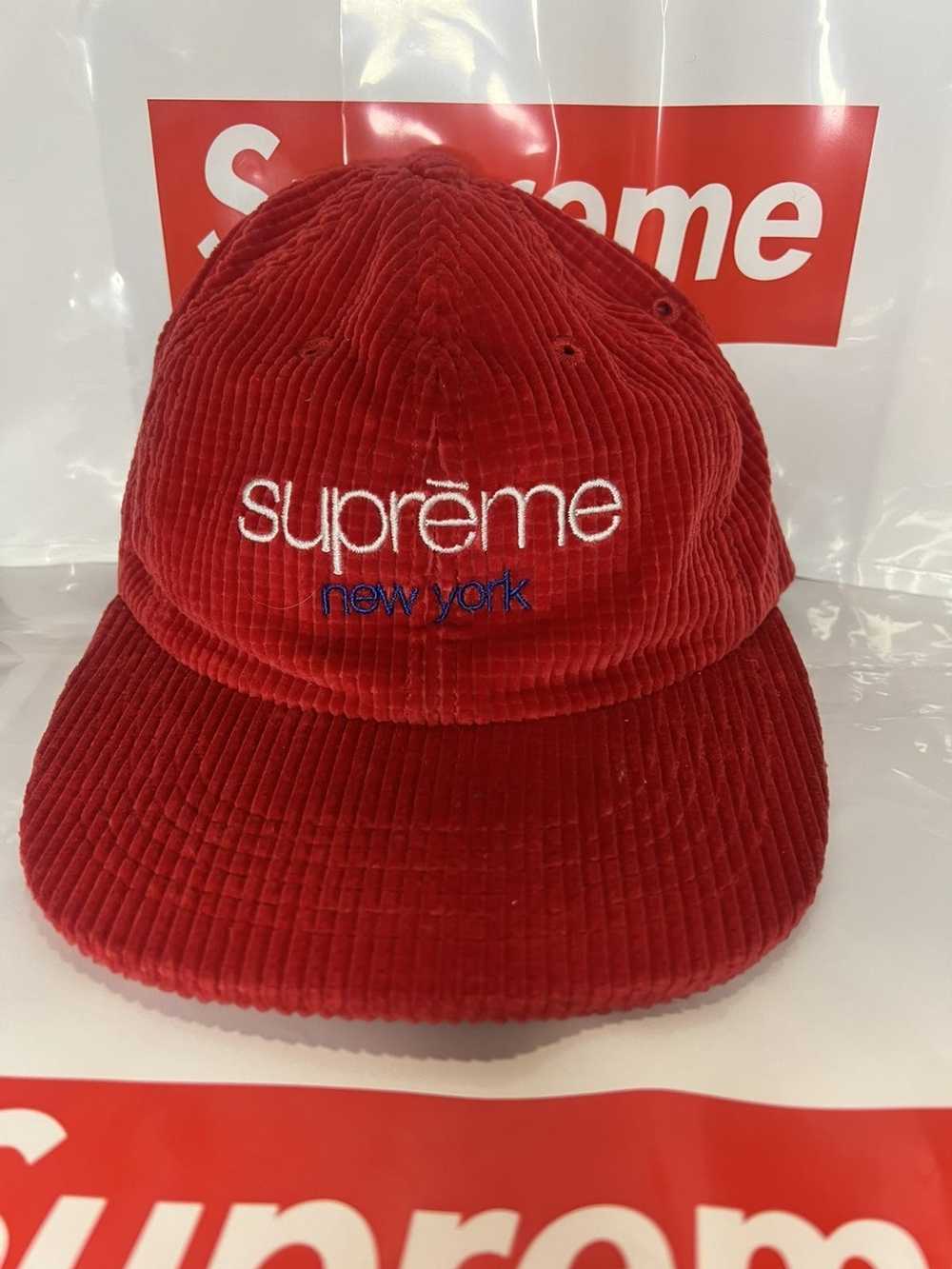 Supreme Supreme NY corduroy hat - image 1