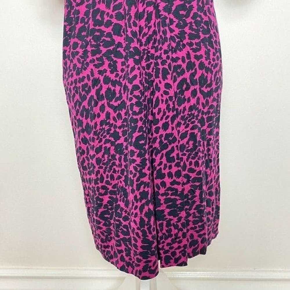 Moschino Love Moschino Dress Pink Black Leopard A… - image 3