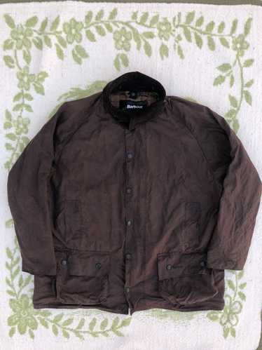 Barbour × Vintage BROWN Barbour Beaufort Cotton Ja