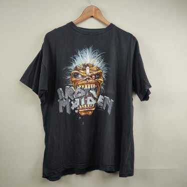 Band Tees × Iron Maiden × Vintage 1988 Iron Maide… - image 1