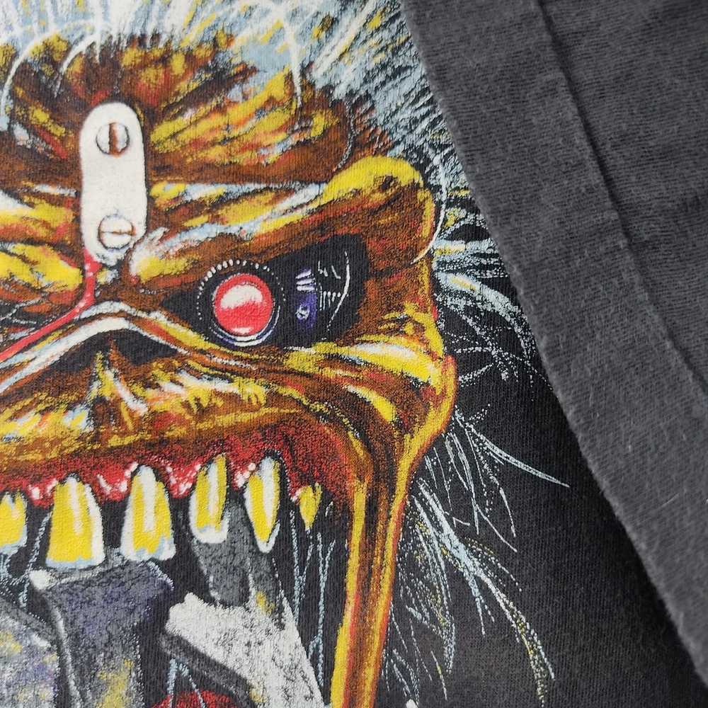 Band Tees × Iron Maiden × Vintage 1988 Iron Maide… - image 5