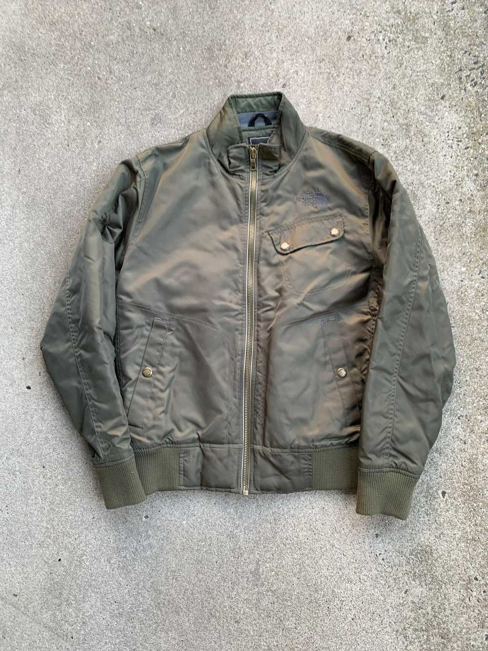 The North Face The North Face Olive Bomber Jacket - image 1