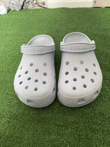 Crocs baby blue crocs size 9 ONLY BUY IF YOU ARE A