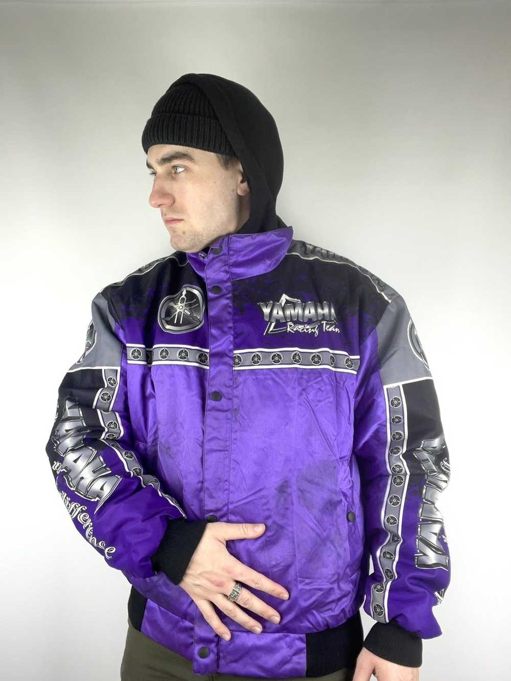 Racing × Rare × Yamaha Vintage Yamaha Purple bomb… - image 1