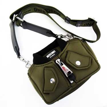 Moschino Snakeskin-Embossed Crossbody Bag Orange Leather ref.683354 - Joli  Closet