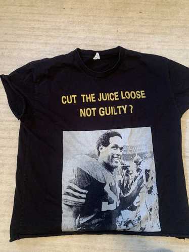 Vintage OJ Simpson Guilty or Not T shirt