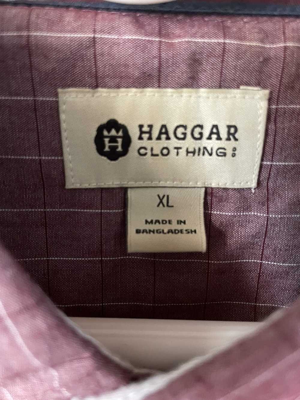 Haggar Long Sleeve Plaid Shirt - image 4