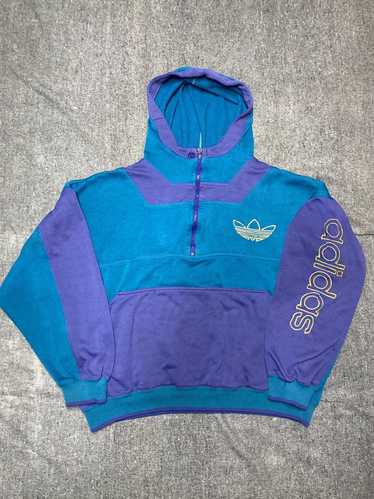 Vintage 80s adidas hoodie - Gem