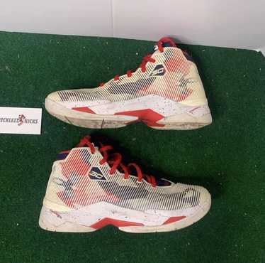 Under Armor Steph Curry USA Top Gun Size 7Y Basketball Red/White/Blue