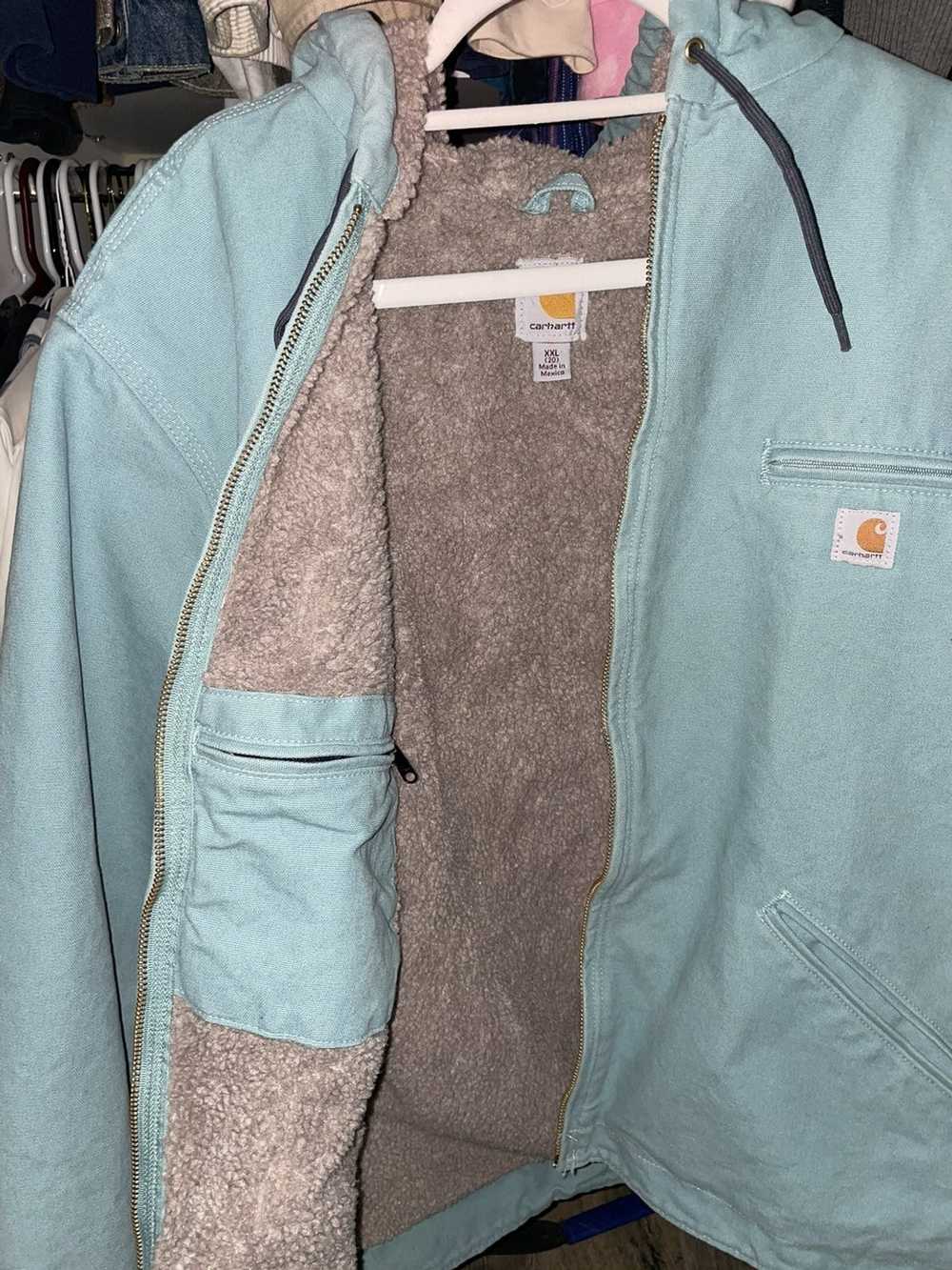 Carhartt Mint Carhartt Sherpa Jacket - image 7