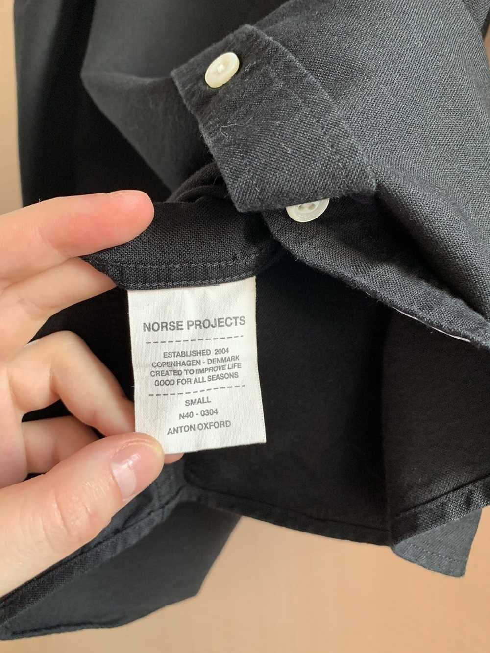 Norse Projects Norse Projects black shirt size S - image 7