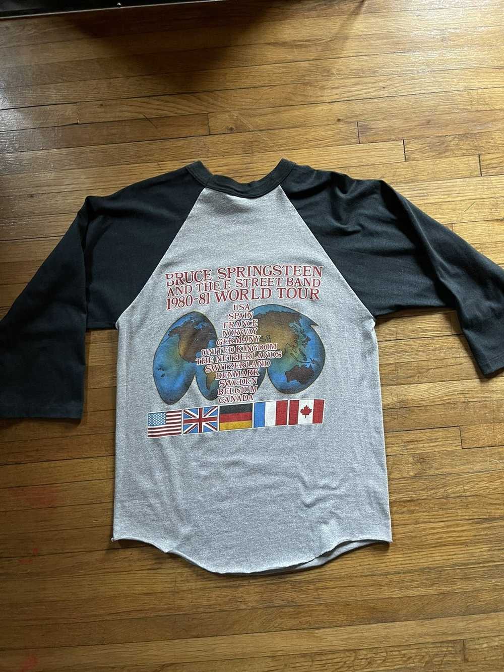 Vintage Bruce Springsteen 80’s Tour Shirt - image 2