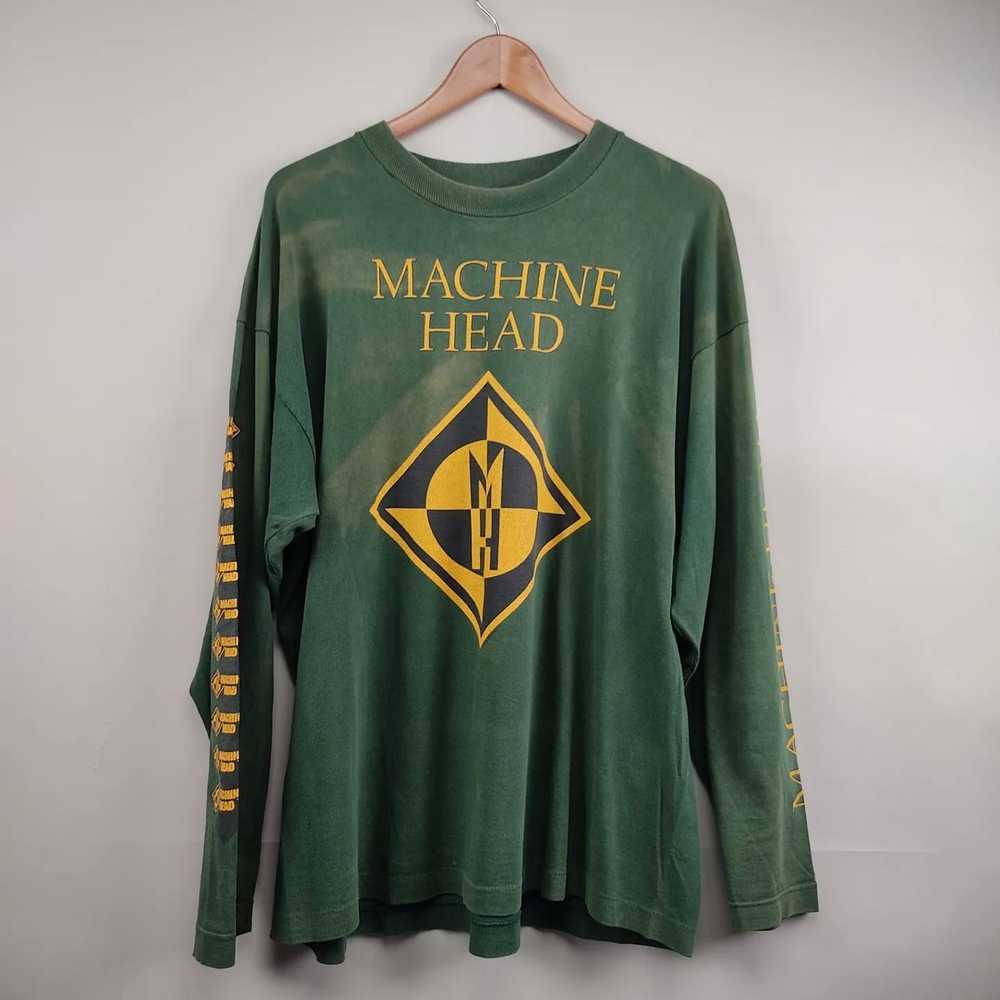 Band Tees × Rock Tees × Vintage 90's Machine Head… - image 1