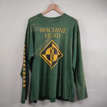 Band Tees × Rock Tees × Vintage 90's Machine Head… - image 1