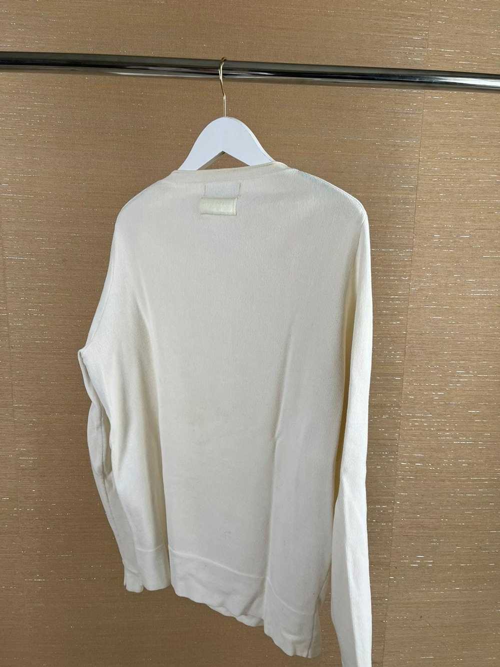 Stone Island LS Sweater in Ivory - image 7