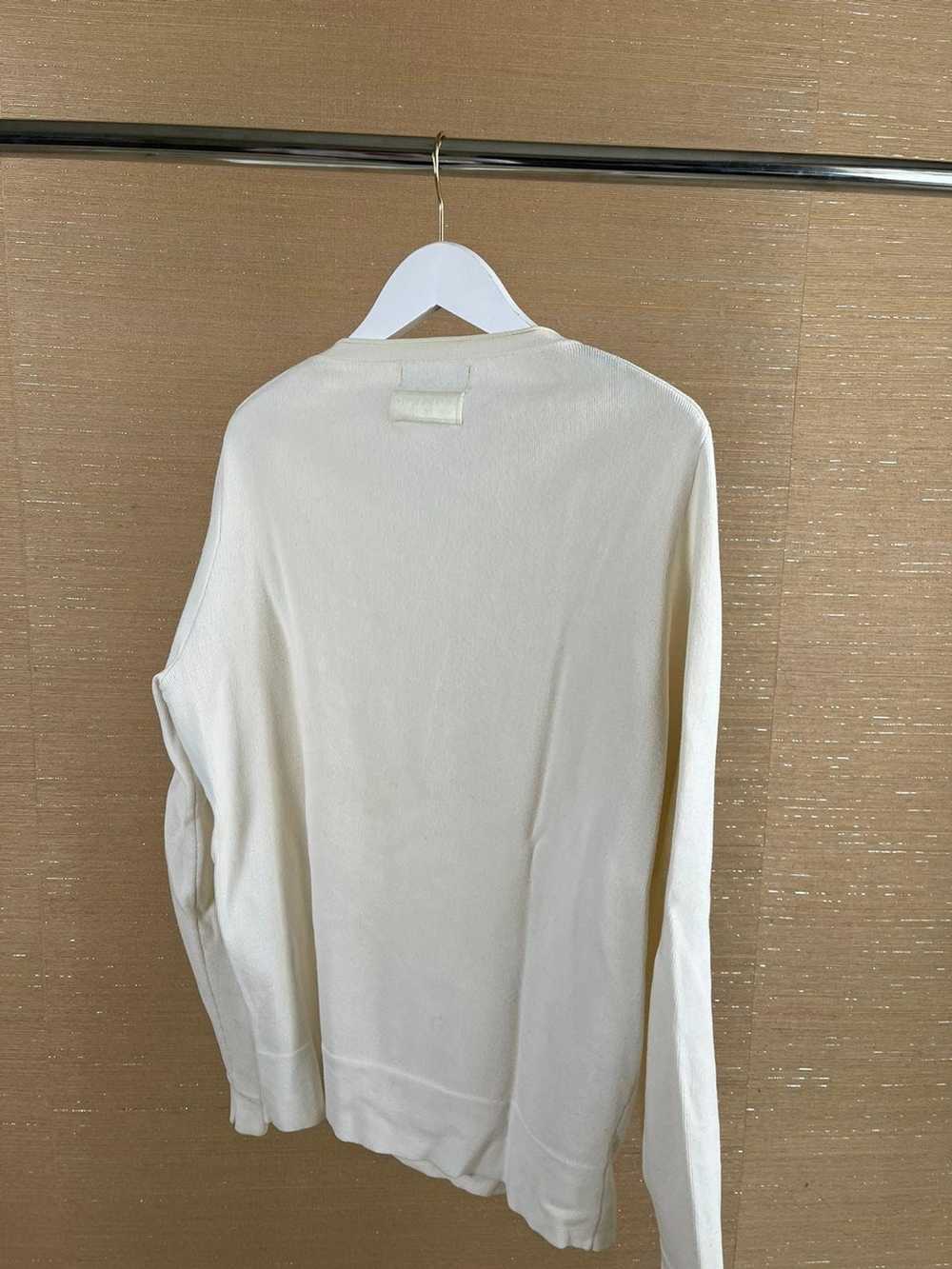 Stone Island LS Sweater in Ivory - image 8