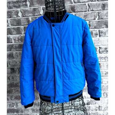 Streetwear Wantdo Quilted Puffer Jacket 10-12 Blue