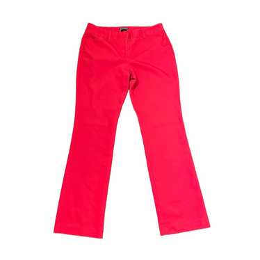 Express Express Editor Pants 8R Red Womens Stretc… - image 1