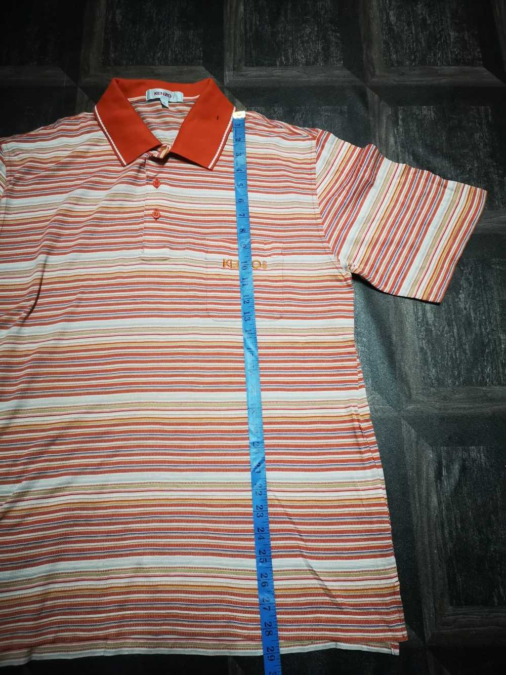 Japanese Brand × Kenzo Kenzo Golf Polo Shirt - image 11