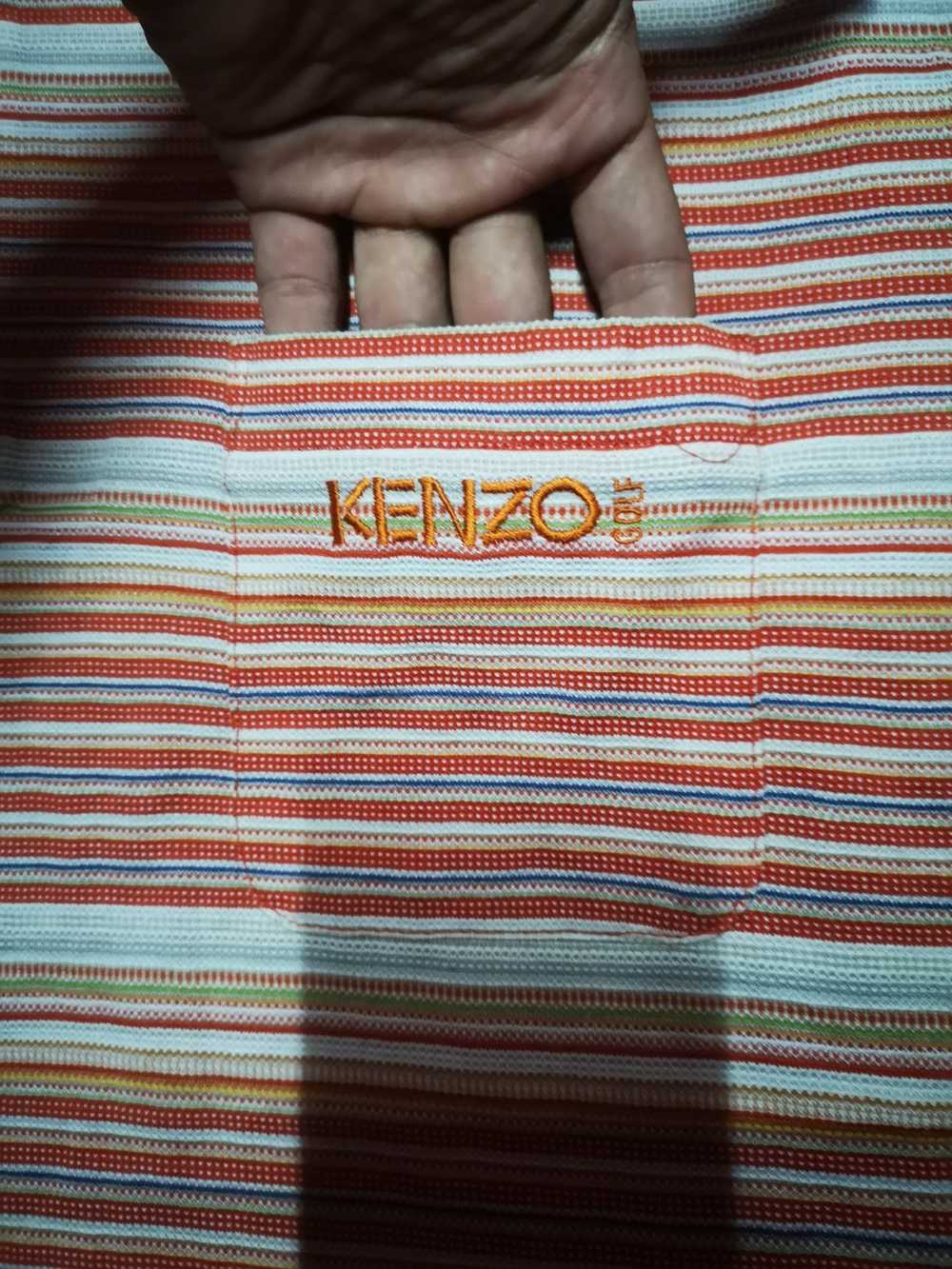 Japanese Brand × Kenzo Kenzo Golf Polo Shirt - image 7